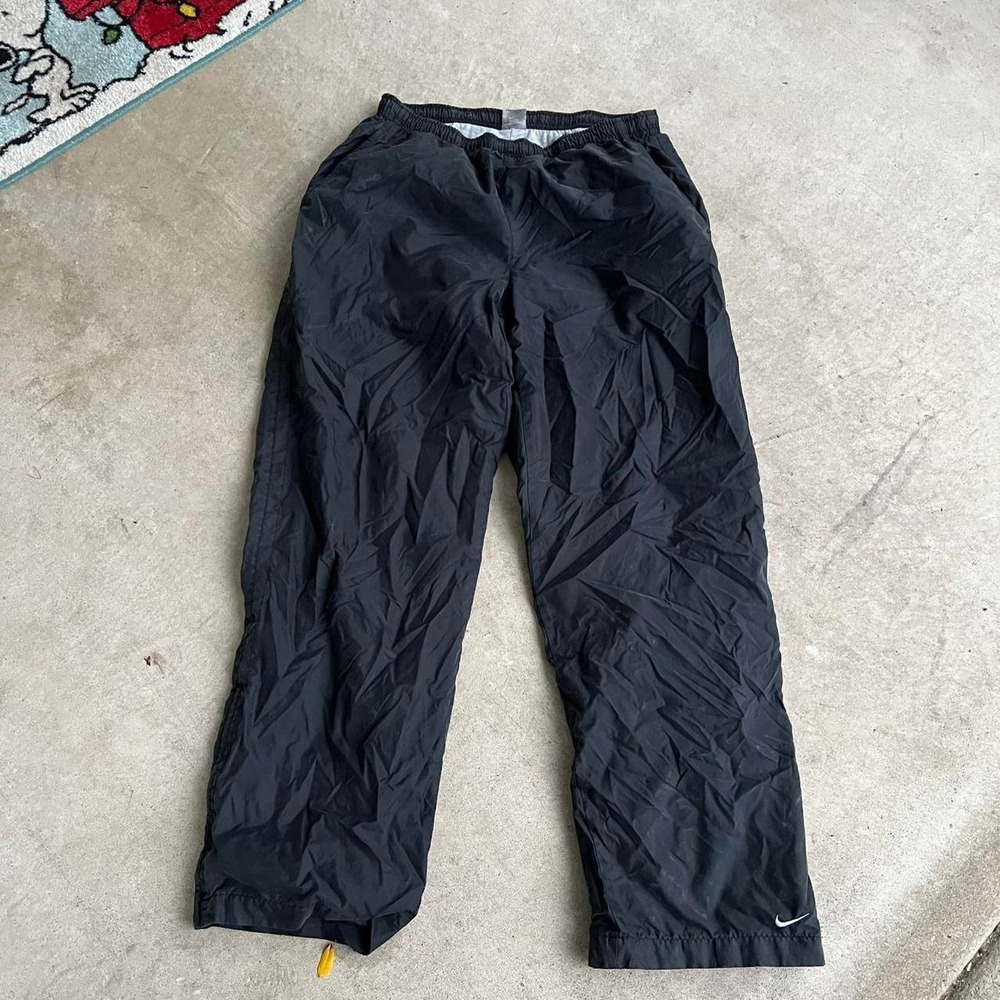Y2K 2000s baggy Windbreaker Nike Pants size L